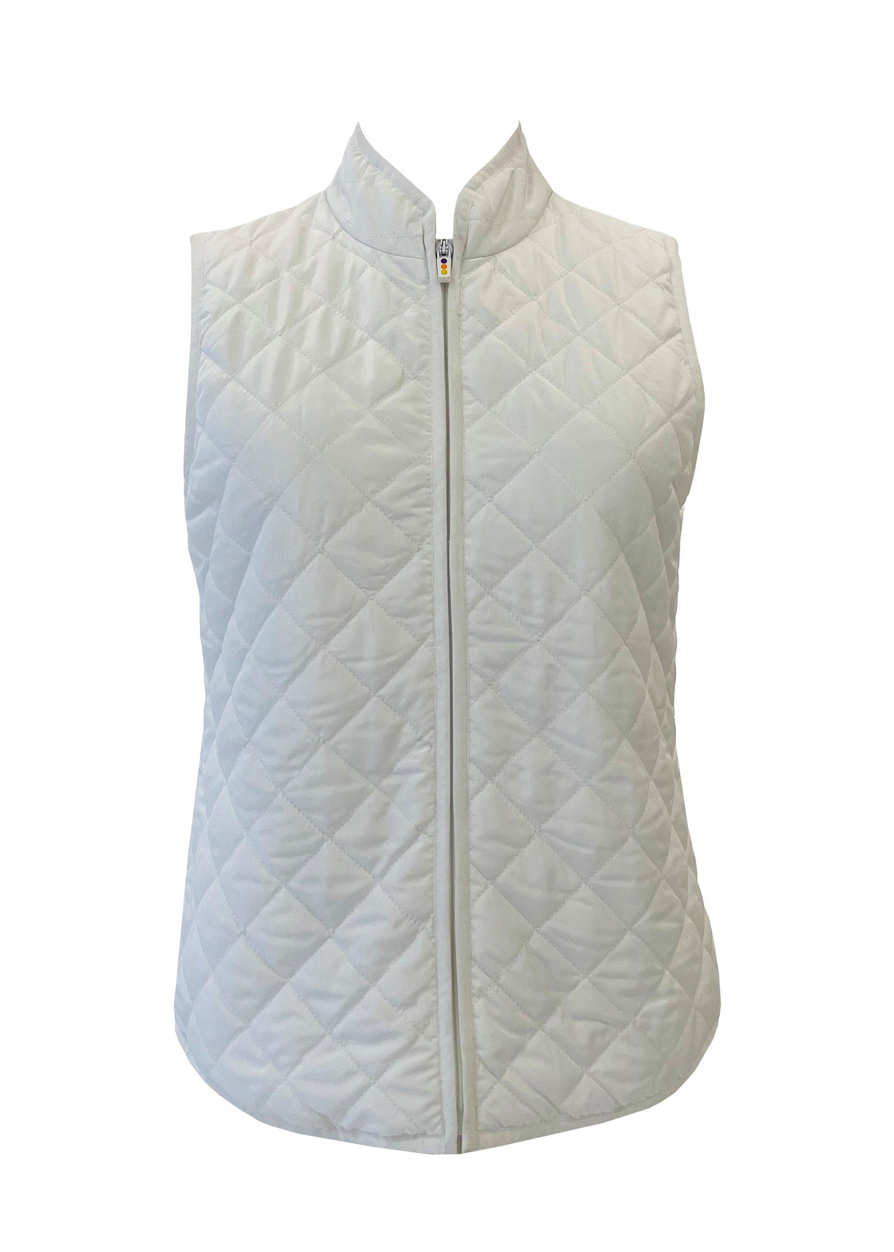 Women's Quilted Full Zip Vest | SWING CONTROL | Outerwear